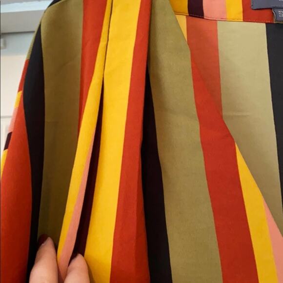Madison Curvy Striped Blouse - Picture 3 of 7
